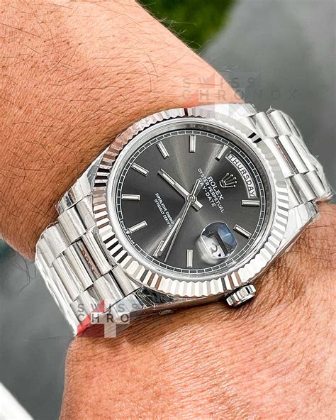 rolex weekday|rolex day date 40mm price.